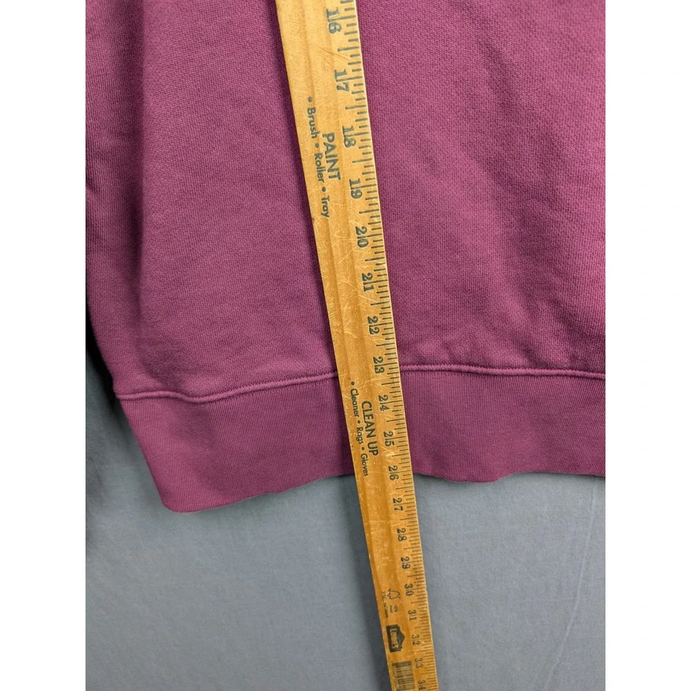 Adidas x Peloton Mens Crewneck Sweatshirt Maroon Graphic Pullover Medium